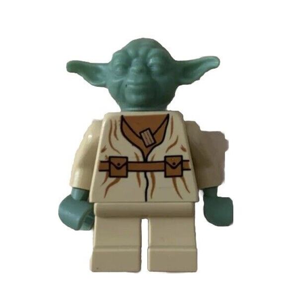 LEGO Yoda Minifigure - Star Wars Dagobah 4502 7260 7102 - Picture 4 of 8